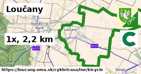 Loučany Cyklotrasy iná bicycle