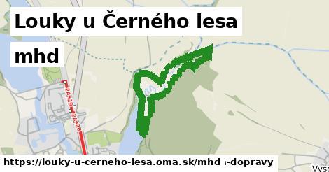 Louky u Černého lesa Doprava  