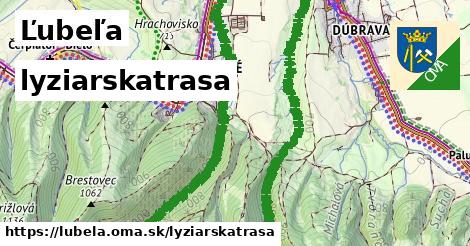 Ľubeľa Lyžiarske trasy  