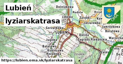 Lubień Lyžiarske trasy  