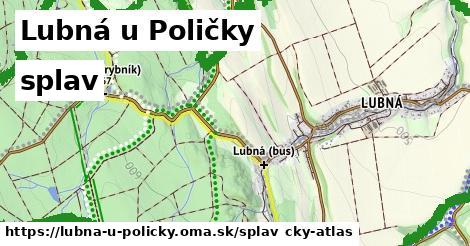 Lubná u Poličky Splav  