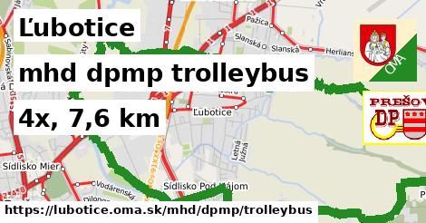 Ľubotice Doprava dpmp trolleybus