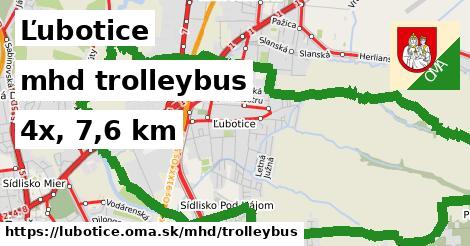 Ľubotice Doprava trolleybus 