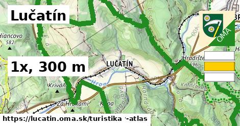 Lučatín Turistické trasy  