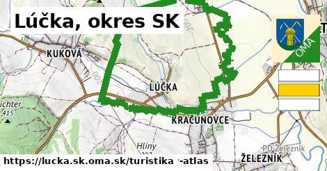 Lúčka, okres SK Turistické trasy  
