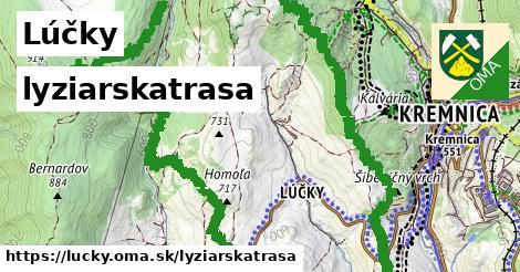 Lúčky Lyžiarske trasy  