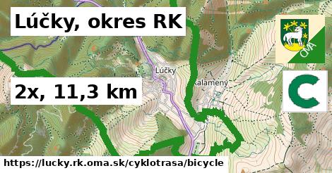 Lúčky, okres RK Cyklotrasy bicycle 