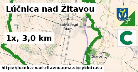 Lúčnica nad Žitavou Cyklotrasy  