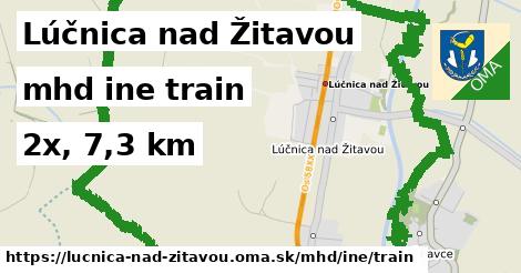 Lúčnica nad Žitavou Doprava iná train