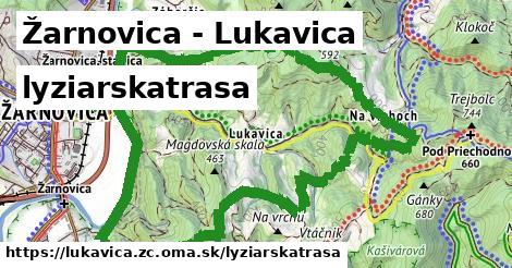 Žarnovica - Lukavica Lyžiarske trasy  