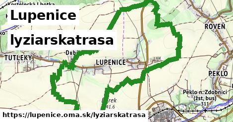 Lupenice Lyžiarske trasy  