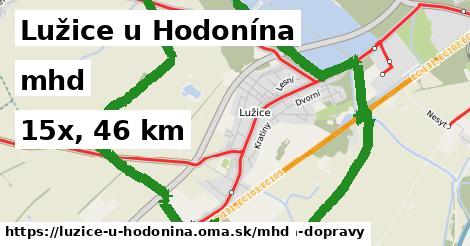 Lužice u Hodonína Doprava  