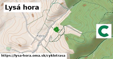 Lysá hora Cyklotrasy  