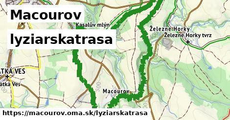 Macourov Lyžiarske trasy  