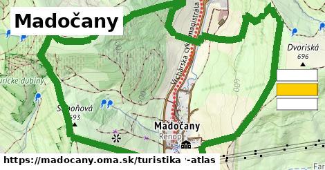 Madočany Turistické trasy  