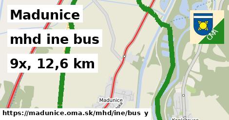 Madunice Doprava iná bus