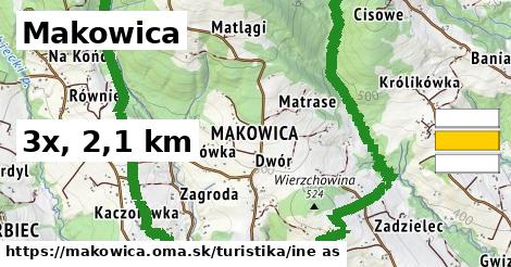 Makowica Turistické trasy iná 