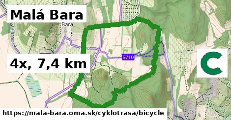 Malá Bara Cyklotrasy bicycle 