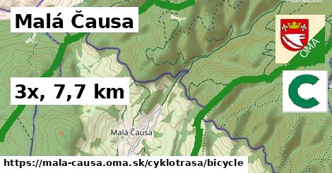 Malá Čausa Cyklotrasy bicycle 