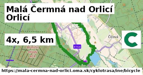 Malá Čermná nad Orlicí Cyklotrasy iná bicycle