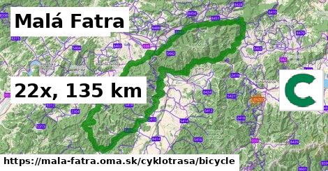 Malá Fatra Cyklotrasy bicycle 