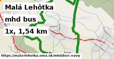 Malá Lehôtka Doprava bus 