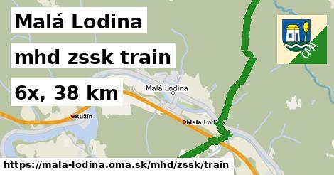 Malá Lodina Doprava zssk train