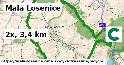 Malá Losenice Cyklotrasy iná bicycle