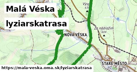 Malá Véska Lyžiarske trasy  
