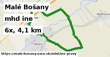 Malé Bošany Doprava iná 