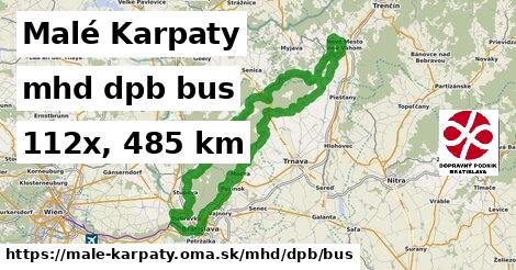 Malé Karpaty Doprava dpb bus
