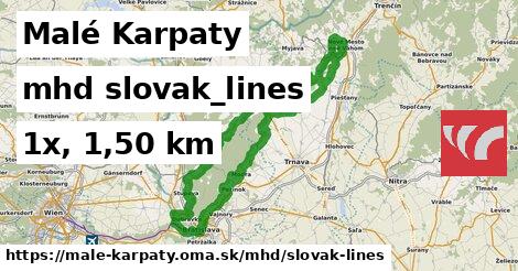 Malé Karpaty Doprava slovak-lines 