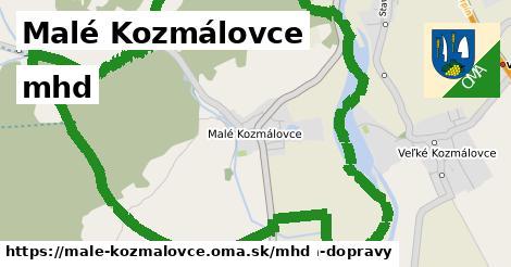 Malé Kozmálovce Doprava  