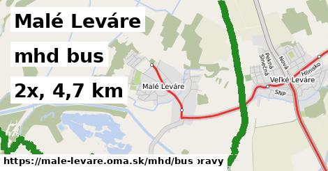 Malé Leváre Doprava bus 