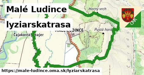 Malé Ludince Lyžiarske trasy  