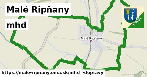 Malé Ripňany Doprava  