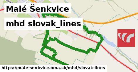 Malé Šenkvice Doprava slovak-lines 