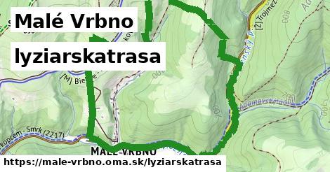 Malé Vrbno Lyžiarske trasy  