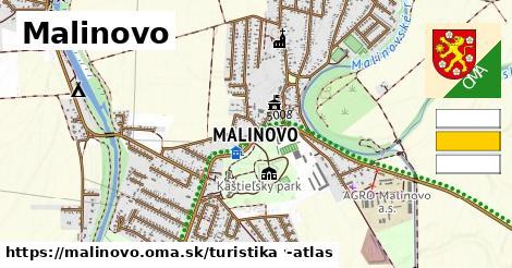 Malinovo Turistické trasy  