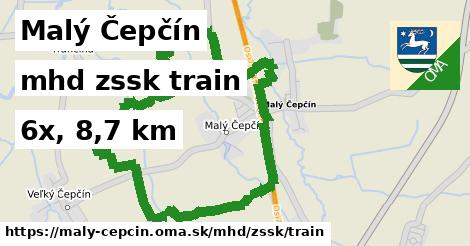 Malý Čepčín Doprava zssk train