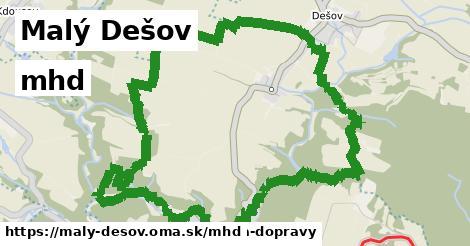 Malý Dešov Doprava  