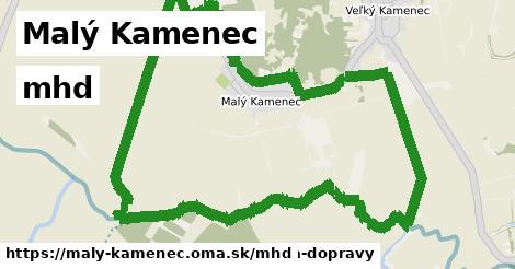 Malý Kamenec Doprava  