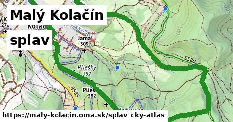 Malý Kolačín Splav  