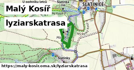 Malý Kosíř Lyžiarske trasy  