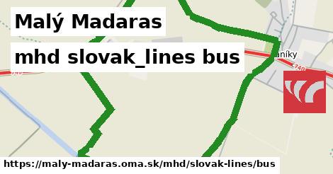 Malý Madaras Doprava slovak-lines bus