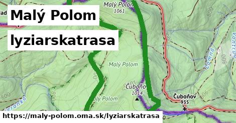 Malý Polom Lyžiarske trasy  