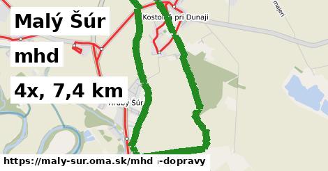 Malý Šúr Doprava  