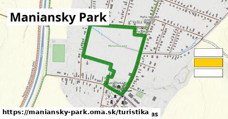 Maniansky Park Turistické trasy  