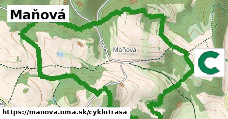 Maňová Cyklotrasy  