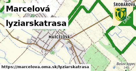 Marcelová Lyžiarske trasy  